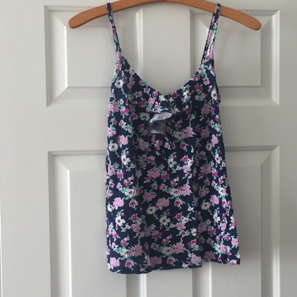 Old navy floral tank top
